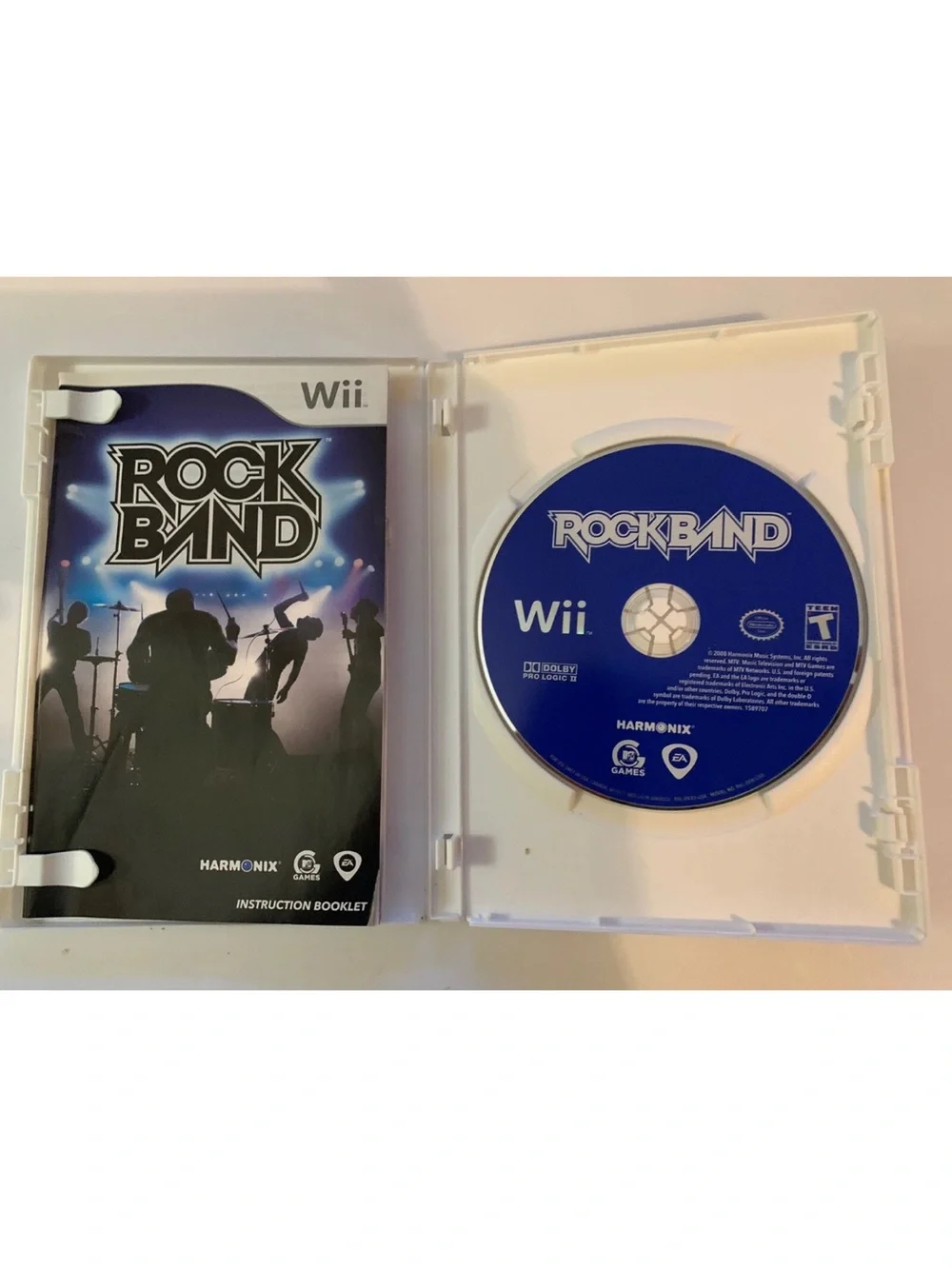 Rock Band - Nintendo Wii (Game only) - Video Game - VERY GOOD